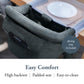 Inglesina Fast Table Chair - Charcoal Gray Melange + Fast Dining Tray - Portable High Chair For Baby & Toddlers, 6-36 Months - F