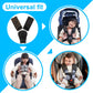 Innokids Car Seat Strap Cover Set For Baby Kids Seat Belt Covers With Crotch Pad Back Anti-Slip Design For Car Seats Pushchair S