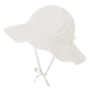 Zando Baby Girl Sun Hat Infant Wide Brim Hats Baby Boy Beach Hat Upf 50+ Toddler Caps For Boys Girls Baby Bucket Hat Beige 12-24