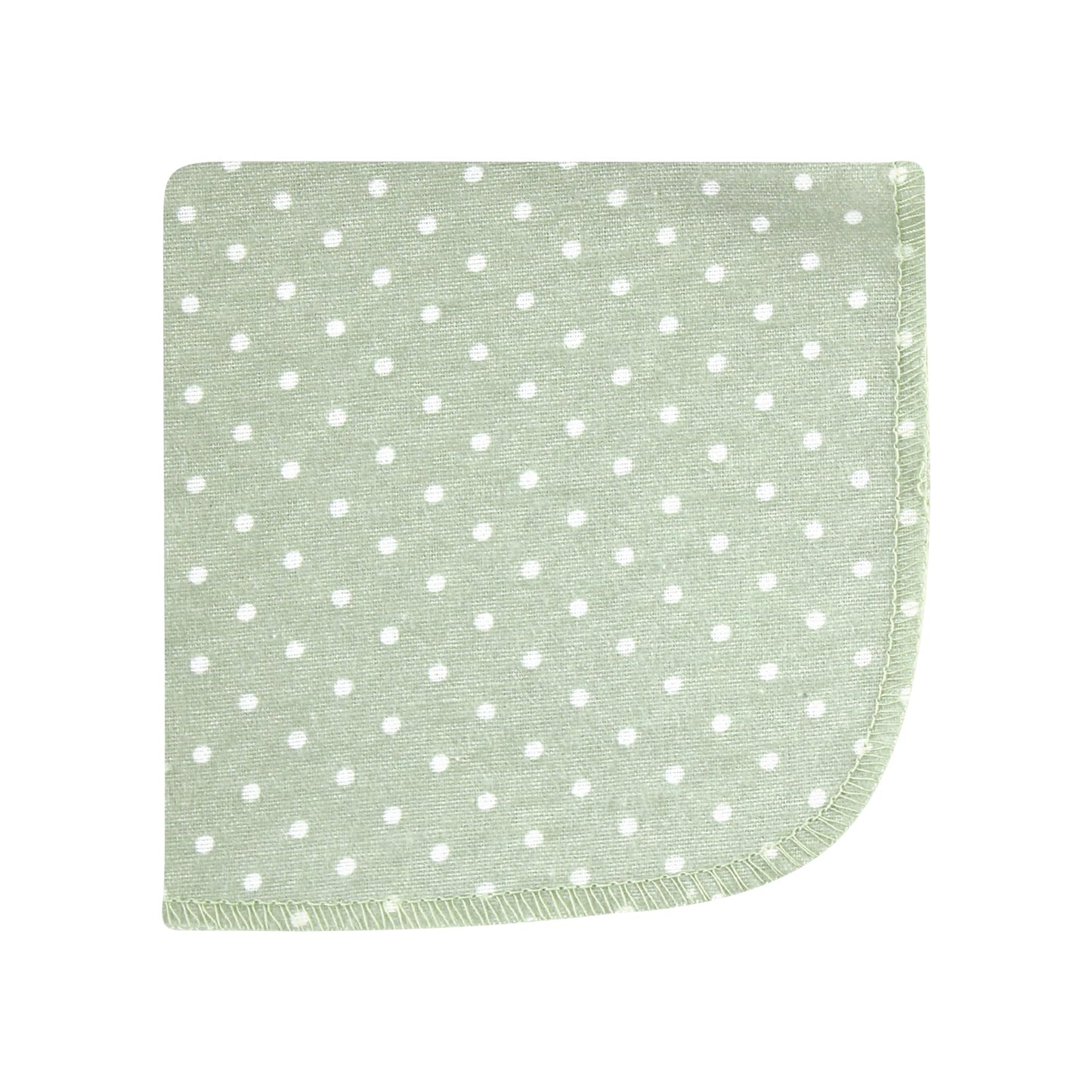 Hudson Baby Unisex Baby Flannel Cotton Washcloths, Pink Dainty Floral 10 Pack, One Size