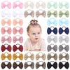 choicbaby 40pcs Baby Girl Bow Hair Ties 2    Soft Elastic Hair Bows Ties No Damage Nylon Ponytail Holders Rubber Bands Small Hai