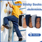 Hycles Boys Girls Non-Slip Toddler Socks Grip Ankle Sticky Sock Anti-Skid Socks For Kids 6 Pairs For 10-13 Years Kids