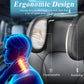 Vniyors Car Headrest Pillow, 180 Degrees Adjustable Car Seat Headrest, Head Rest Pillow For Car Suitable For Adults And Children