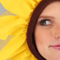 Fun Costumes Boy'S Sunflower Dreams Yellow Flower Hood Headpiece | Add Sunshine To Your Outfit | Halloween Accessory
