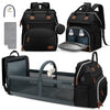 Derjunstar Diaper Bag Backpack Baby Diaper Bags Black