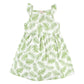 Hudson Baby Girls' Cotton Dresses, Palm Leaf, 3-6 Months