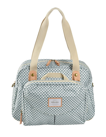 BEABA Geneva Baby Diaper Bag, Multifunctional Travel Bag with Large Capacity, MultiPocket Organizer with Changing Pad, Insulate