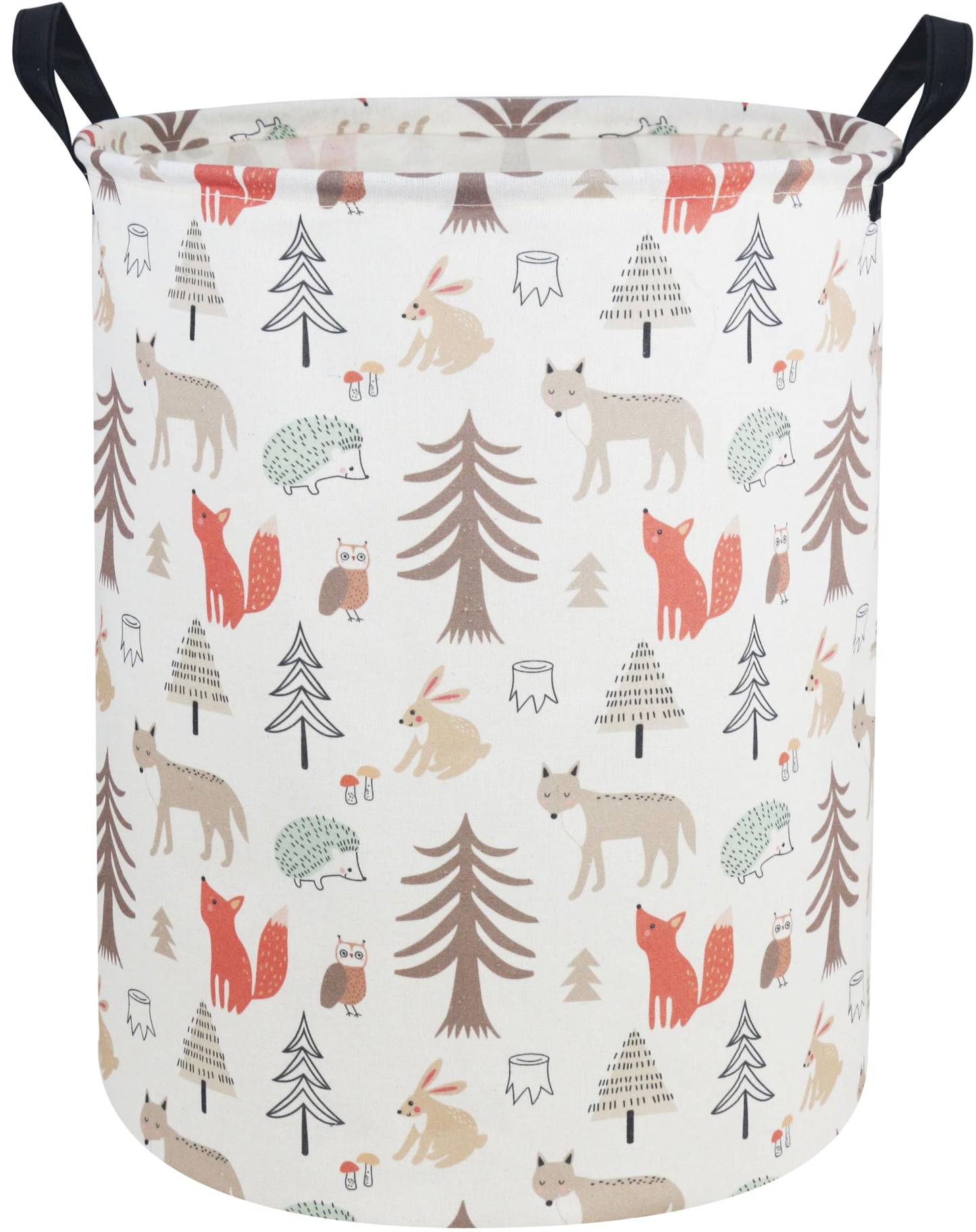 Essme Kids Laundry Hamper,Animal Hamper Collapsible Canvas Waterproof Storage Bin For Girls, Nursery Hamper,Gift Baskets,Toy Bin