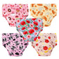 5 Pack Potty Training Underwear for Girls, Reusable Cotton Underwer, Baby and Toddler Girls Toilet Training Pants (US, Age, 3 Ye