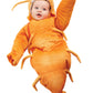 Underwraps Costumes Baby'S Shrimp Bunting, Orange, Infant
