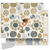 Mloong Baby Play Mat For Floor,59X71X0.4Inch Playmat For Baby With Carry Bag, Foldable Play Mat,Kids Foam Play Mat,Waterproof Ca