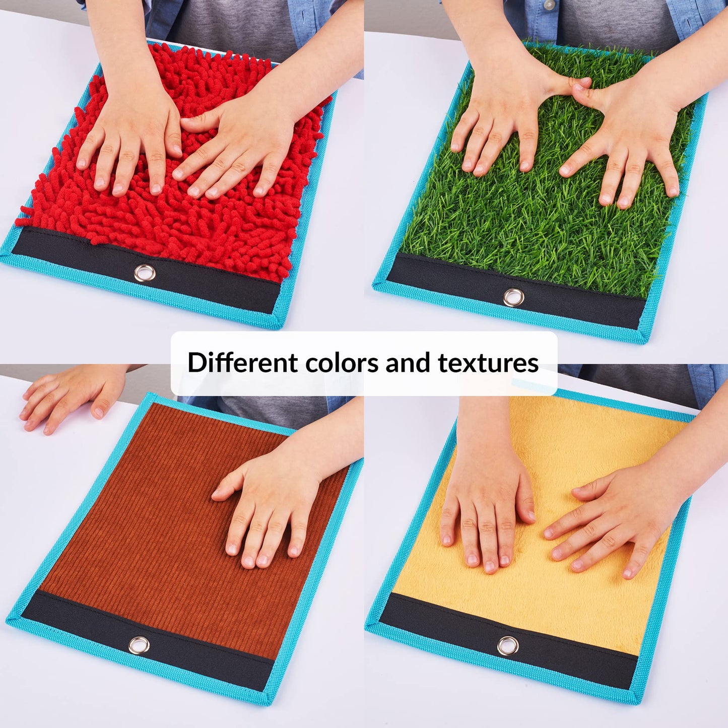ODOXIA Sensory Mats for Autistic children  Sensory Tiles for Kids  Sensory Wall Panel  Multi-Sensory Exploration  Sensory Toys