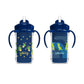 Dr. Browns Milestones Insulated Straw Cup, Blue, 2 Pack