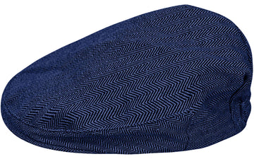 A&J Design Infant Boy Vintage Drivers Cap (3-6 Months, Navy Blue)