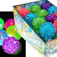 JA-RU Light Up Ball (24 Balls) Rubber Spiky Balls for Kids. Stress Relief Toy Autism Sensory Products. Dog Chew Toy Bulk Birthda