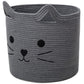 Vk Vk   Living Baskets For Organizing Cute Animal Storage Baskets Cat Toy Basket Big Cotton Rope Hamper Organizer For Laundry, T