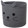 Vk Vk   Living Baskets For Organizing Cute Animal Storage Baskets Cat Toy Basket Big Cotton Rope Hamper Organizer For Laundry, T