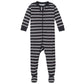Gerber Baby Boys 4-Pack Footed Pajamas, Dinosaurs Space Grey, 4T