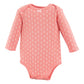Hudson Baby Unisex Baby Cotton Long-Sleeve Bodysuits, Woodland Fox, 0-3 Months