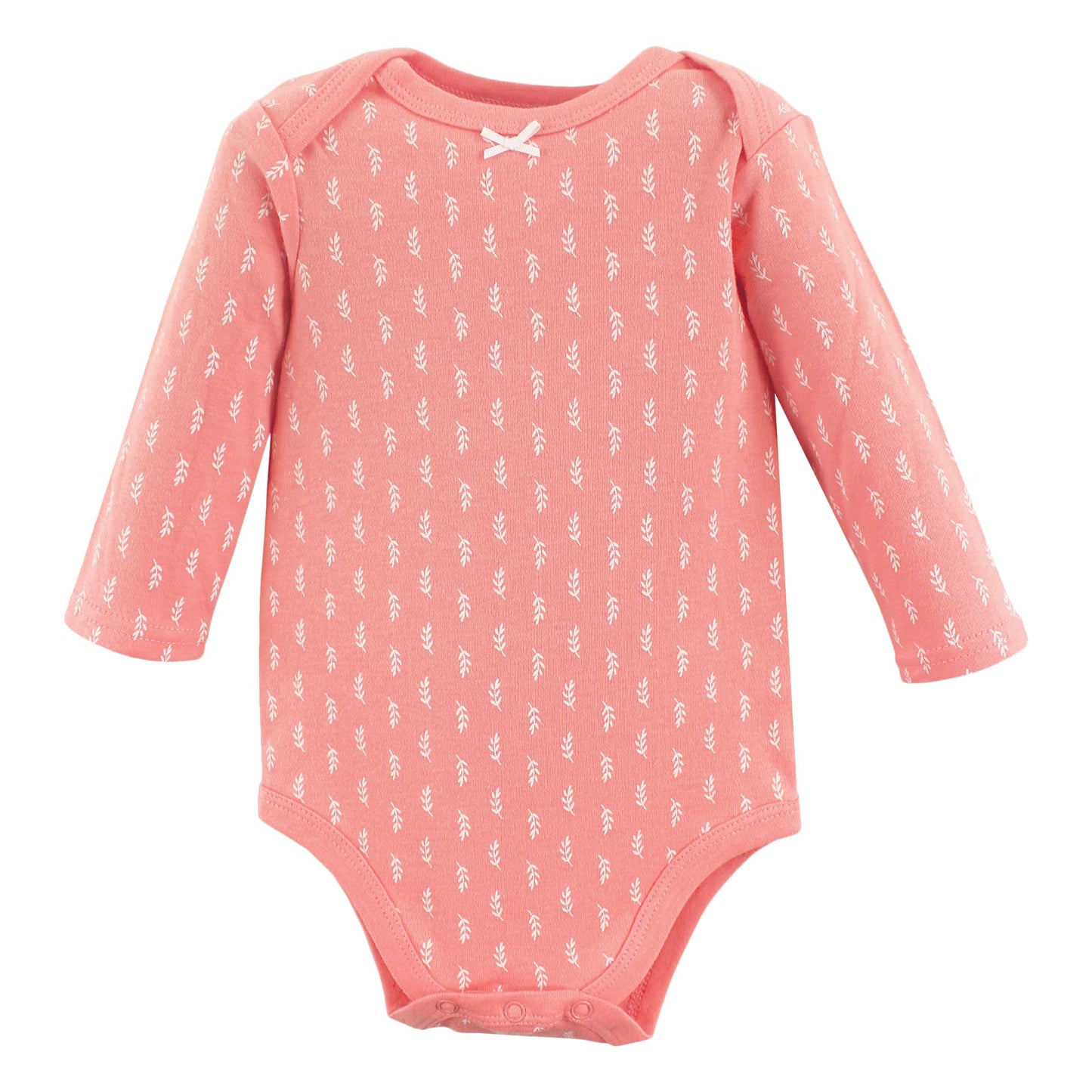 Hudson Baby Unisex Baby Cotton Long-Sleeve Bodysuits, Woodland Fox, 3-6 Months
