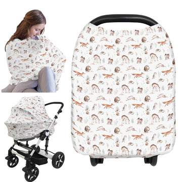 Car Seat Covers For Babies - Nursing Cover, Baby Car Seat Cover, Nursing Covers For Breastfeeding, Carseat Cover Girls, Boy, Bre