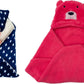 CTMKIDS Baby Wrap with Cushion Cap for Kids 74x84 cm  Navy Blue & Baby Hooded Cum Wrap Blanket for Kids 92x66 cm  Carrot