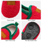 Lisdwde Kids Toddler Slippers Socks Artificial Woolen Slippers For Boys Girls Baby With Non-Slip Rubber Sole Lightweight Slip-On