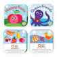 Floating Baby Bath Books - Bath Books for Babies, Infants - Waterproof, Mold-Free Bath Toys for Learning & Early Education (Set