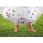 Stephan Baby Baby Girls' Tutu, Floating Pom-Poms, 1 Count (Pack Of 1)