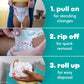 Pampers Diapers - Swaddlers 360 - Size 4, 132 Count, For Up To 100% Leakproof Premium Skin Protection