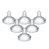 Dr. Brown'S Natural Flow Level 1 Wide-Neck Baby Bottle Silicone Nipple, Slow Flow, 0M+, 100% Silicone Bottle Nipple, 6 Pack