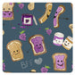 Bapronbaby Pbj Pals Splash Mat - Waterproof Catch-All For Under High Chairs, Floors, Tables, Playtime Or Arts & Crafts - Machine