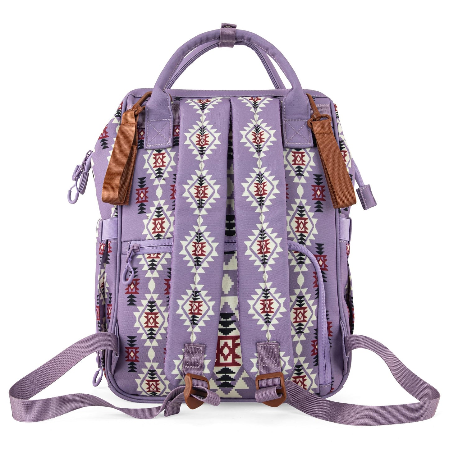 Wrangler Aztec Backpack Organized Daypack Travel Baby Bag With Stroller Strap And Side Bottle Pockets Wg2204-9110Lv