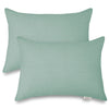 Toddler Pillowcases For 14'X20' Pillow 2 Pack, Muslin Small Toddler Baby Kids Travel Pillow Covers For Boys Girls With Envelop