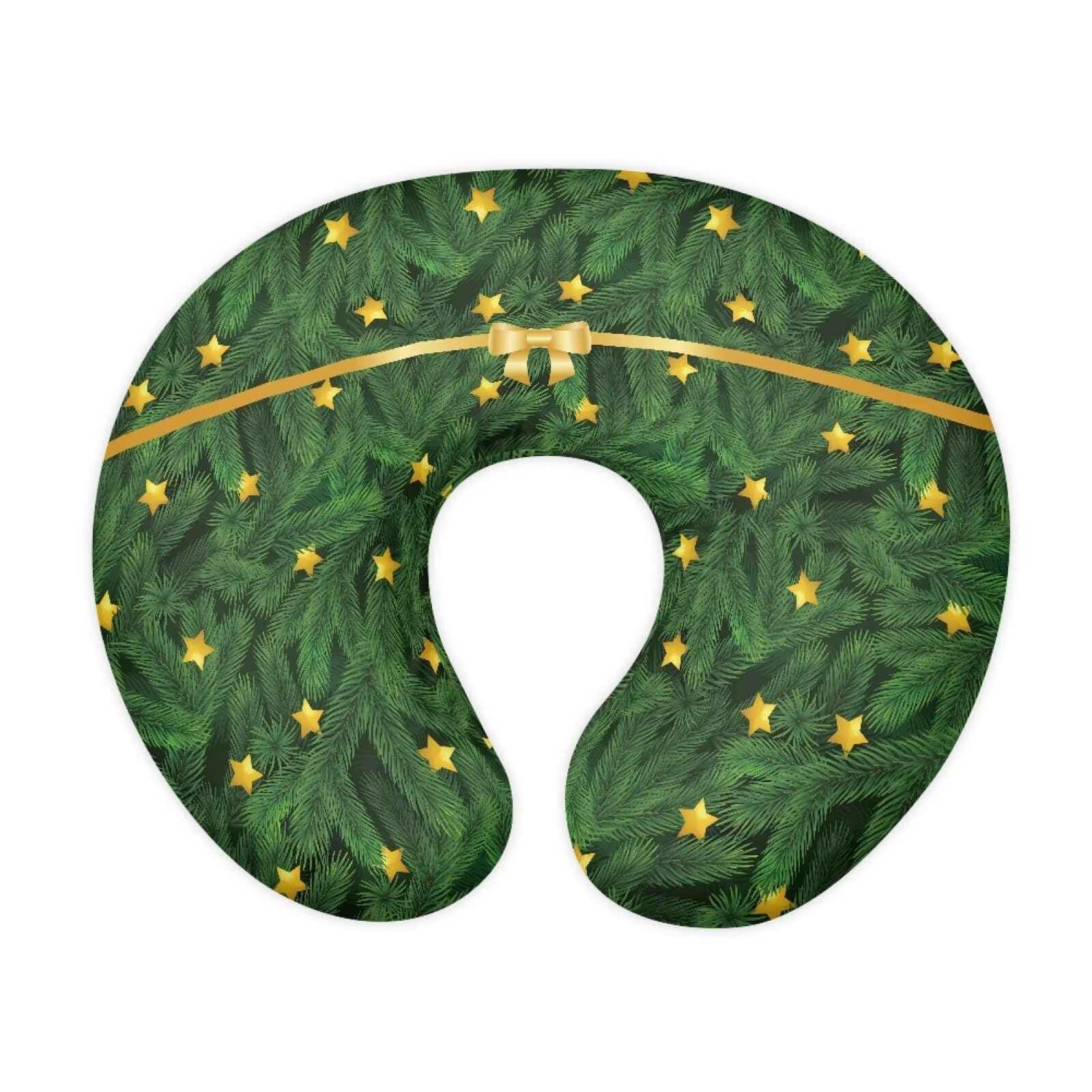 Panskyllis Christmas Tree Bowknot Nursing Pillow Detachable Newborn Original Breastfeeding Slipcover Case Removable Head Support