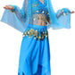 Fairycece Genie Costume Girls Halloween 10-12 Outfit 11 Year Old Belly Dancer Cute Dance