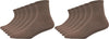 Mukhaksh (Pack Of 4 Pairs = 8 Socks Men Winter Woolen Warm Brown Ankle Length Socks