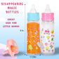 Exquisite Buggy My Sweet Baby Disappearing Magic Bottles - Includes 1 Milk, 1 Juice Bottle With Pacifier For Baby Doll (Colorful