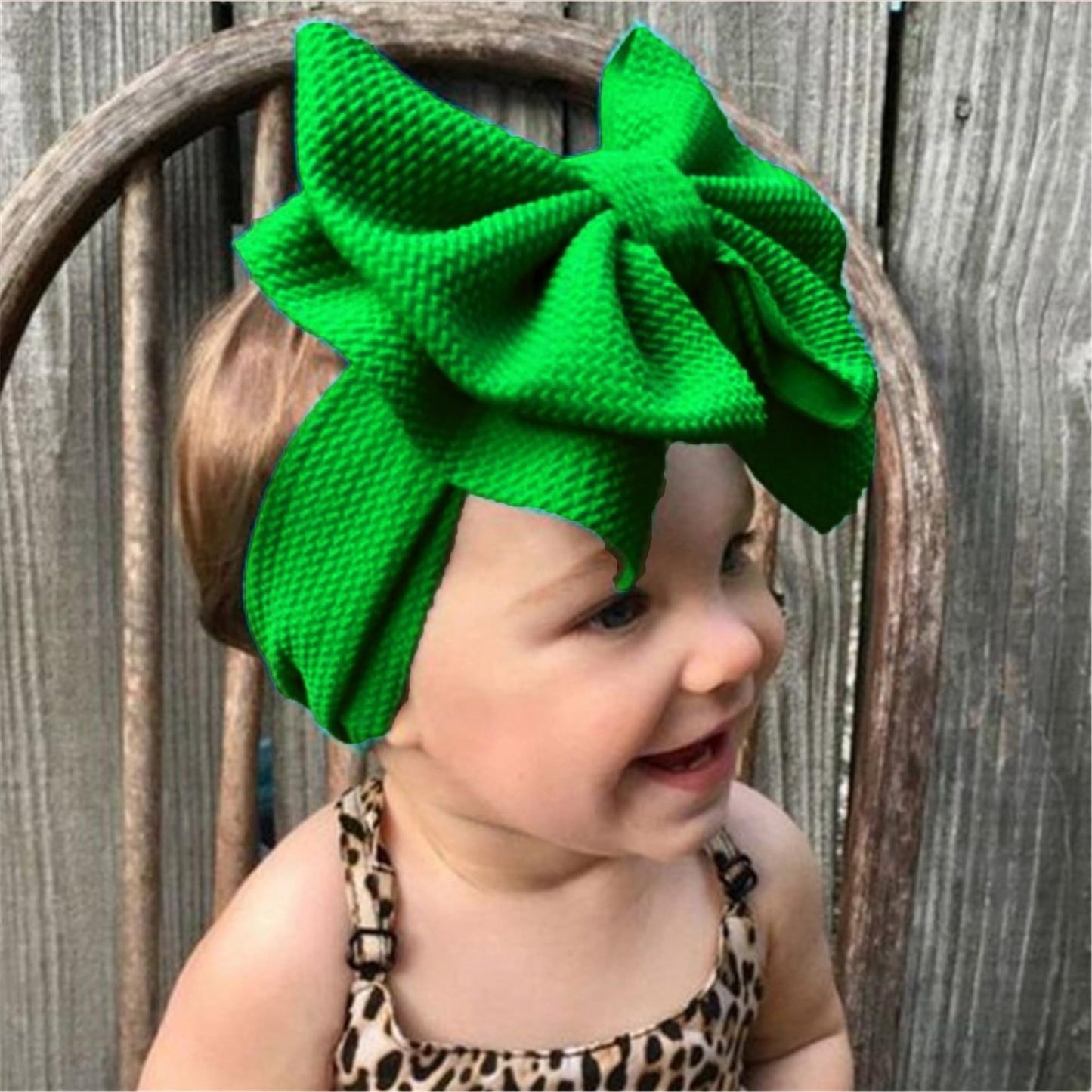 Lddcx Bows For Baby Girls Headband, Newborn Bows Headbands Baby Hair Bows Hairbands Hair Accessories.(Fd104) (Red Green)