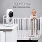 Motorola Indoor Baby Smart Video Baby Monitor With Wi-Fi & 3.5' Color Lcd Parent Unit, Night Vision, Two-Way Audio, Room Temper
