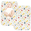Baby Diaper Changing Pad, 21 58 X 315 Waterproof Changing Pad Liners 2Pack - Reusable Soft And Absorbent Portable Changing Mat(D
