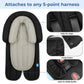 Coolbebe Upgraded 2-In-1 Babybody Supports For Newborn Infant - Extra Soft Breathable Car Seat Insert Cushion Pad, Perfect For C