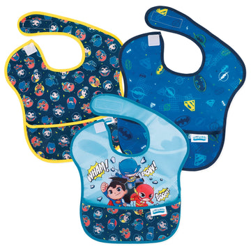 Bumkins Bibs For Girl Or Boy, Superbib Baby And Toddler 6-24 Months, Essential Must Have For Eating, Feeding, Baby Led Weaning S