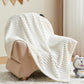 Bedelite Baby Blankets For Boys Girls - 3D Ribbed Jacquard Cute Fuzzy Fleece Blanket, Warm And Breathable Soft Cozy Infant Toddl