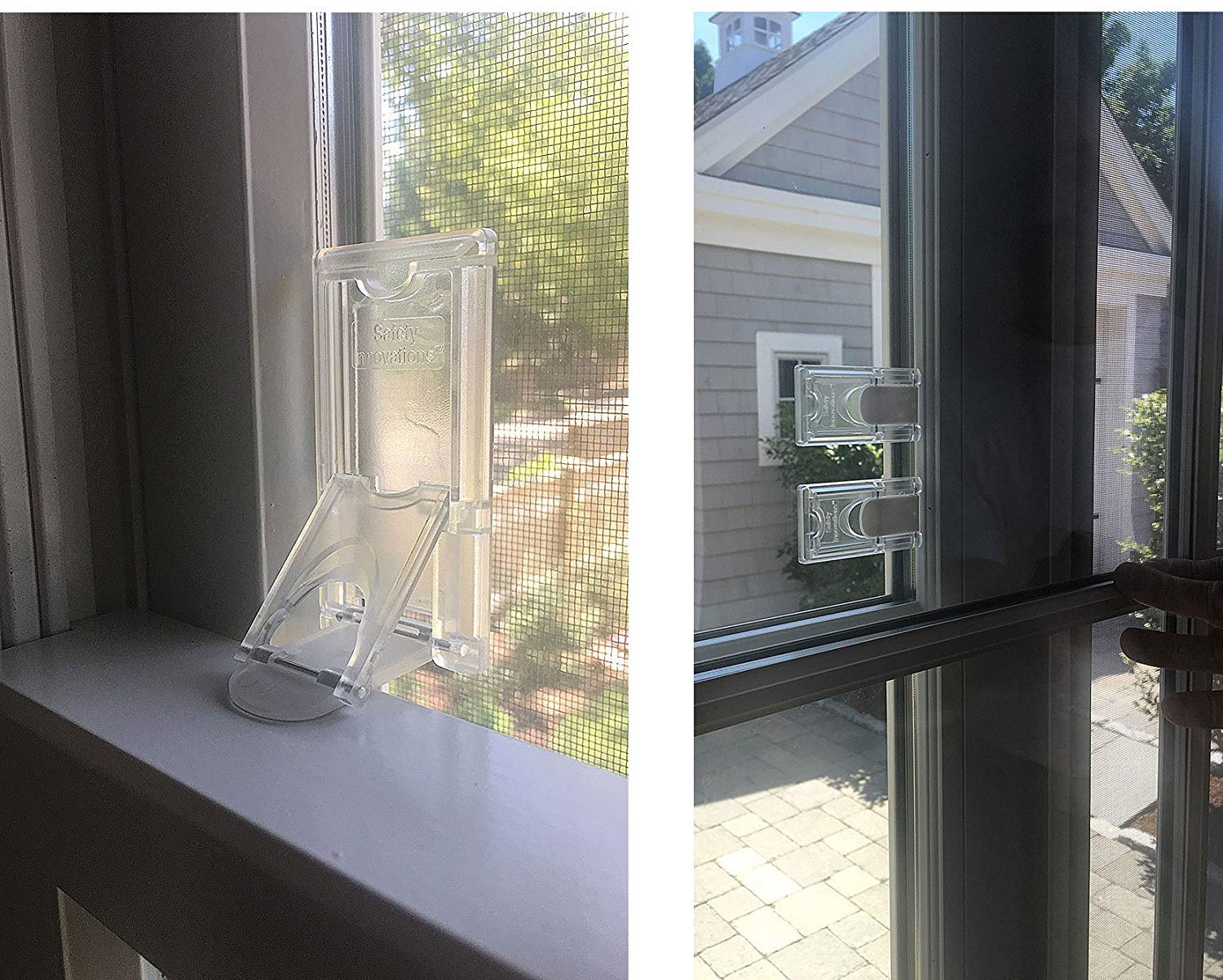 Safety Innovations - Childproof Your Windows and Sliding Doors with Our Window and Door Babyproof Safety Lock, (8-Pack)