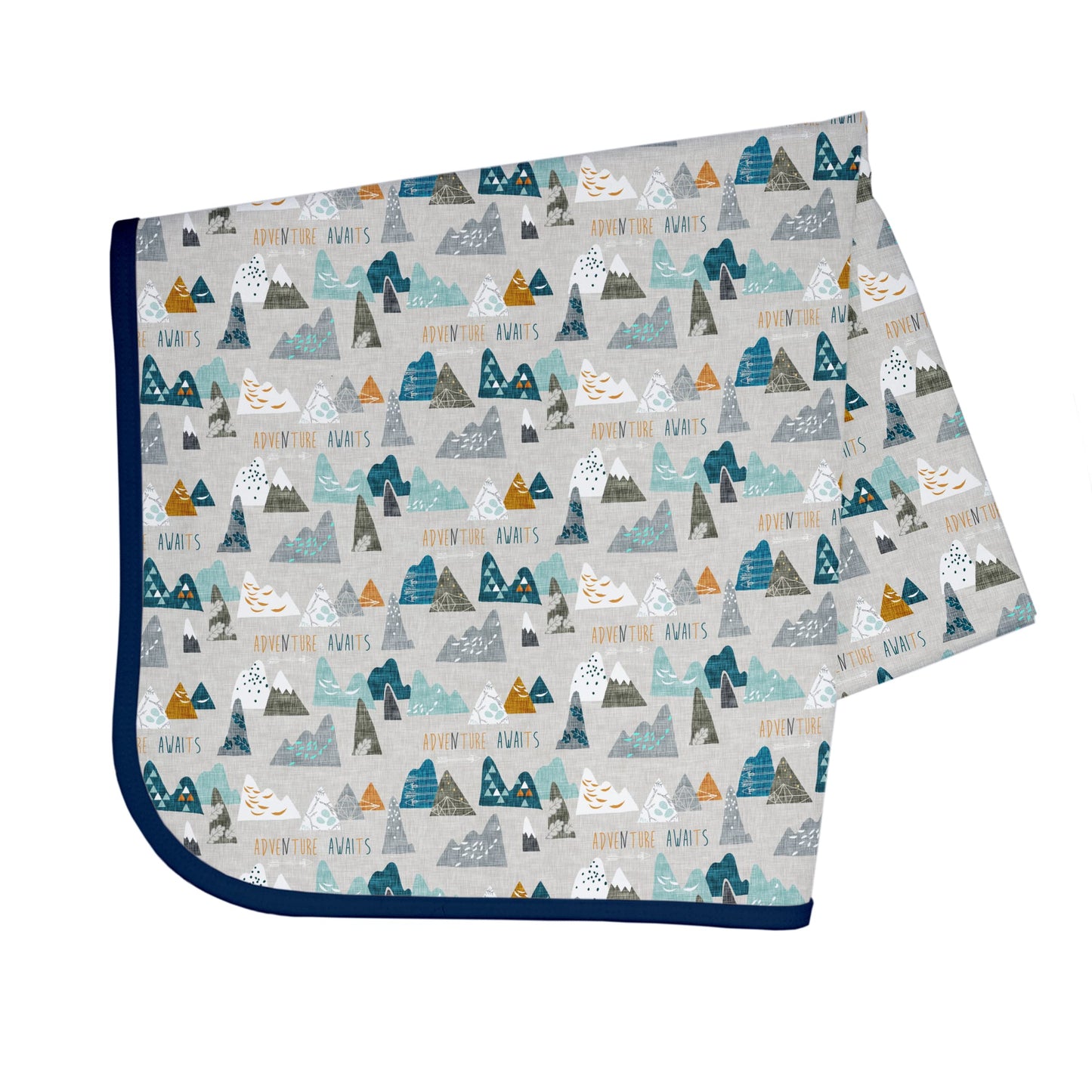 Bapronbaby Adventure Awaits Splash Mat - Waterproof Catch-All For Under High Chairs, Floors, Tables, Playtime Or Arts & Crafts -
