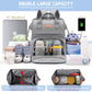 Lexiroman Diaper Bag Backpack Large Capacity Diaper Bag With Changing Pad For Boy Girl Travel For Moms Dads Baby Registry Search