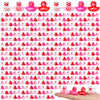 MiniInflat 400 Pcs Valentines Day Rubber Ducks Assorted Mini Rubber Duckies Pool Bath Ducks Toys for Party Favors Classroom Exc