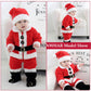 Tonwhar Unisex Baby Santa Clause Costume Kids & Toddlers Winter Hooded Rompers Jumpsuits(3-4 T)