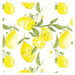 Bapronbaby Fresh Lemon Splash Mat - Waterproof Catch-All For Under High Chairs, Floors, Tables, Playtime Or Arts & Crafts - Mach